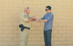 Voila: Watch A Magician Make Cannabis Dissapear In Front Of A Cop (Video)