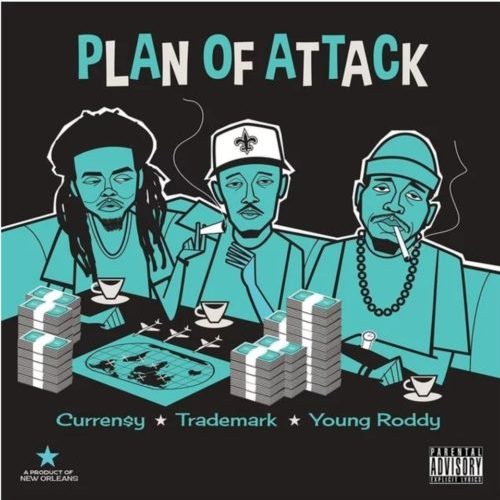 Curren$y, Trademark the Skydiver & Young Roddy 'Plan Of Attack'