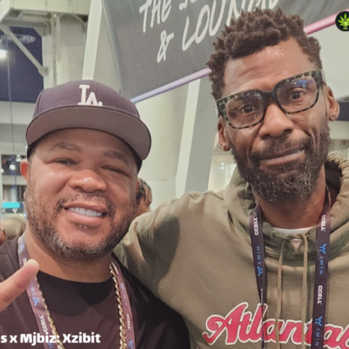 Xzibit at Mjbizcon with CashColorCannabis